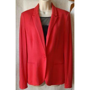 Women's Red lined Blazer by Daniel Rainn, Rayon, M